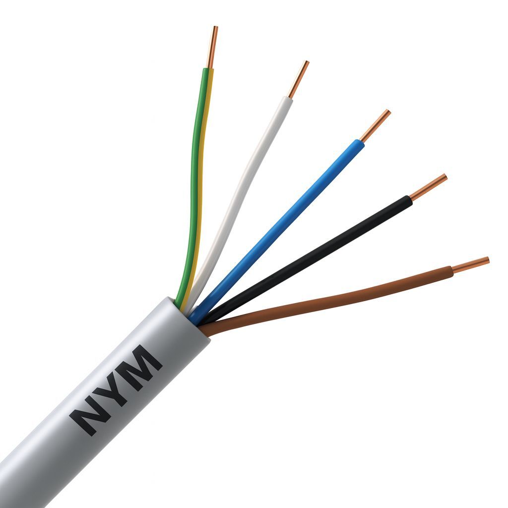 5x6 mm² NYM ANTİGRON (Elektrikli Araçlar için) (10M-20M-30M-50M-100M)