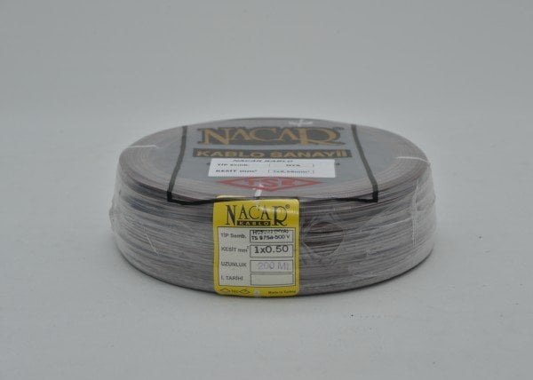 0.80 MONTAJ KABLO KAHVE (200 METRE)