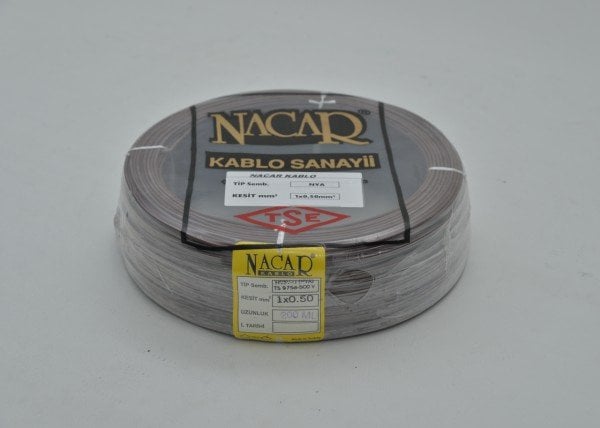 0.80 MONTAJ KABLO KAHVE (200 METRE)